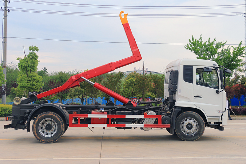 國六東風(fēng)天錦15噸套臂垃圾車